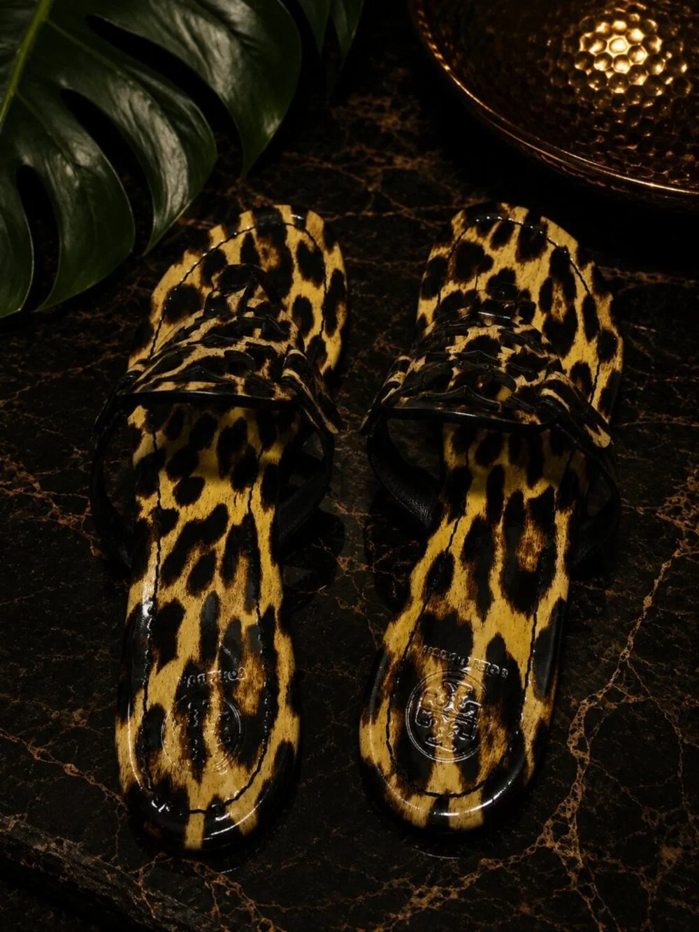 NEW Tory Burch Leopard Miller Sandals